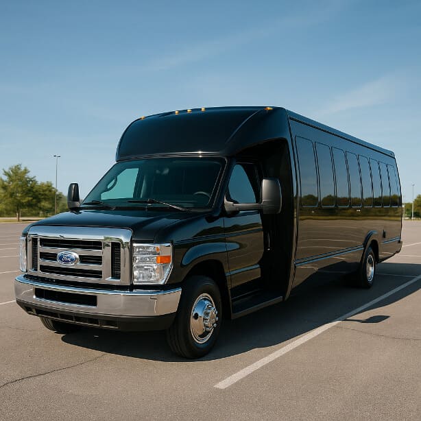 Shreveport Shuttle Bus Rentals 18 Passenger Shuttle Bus