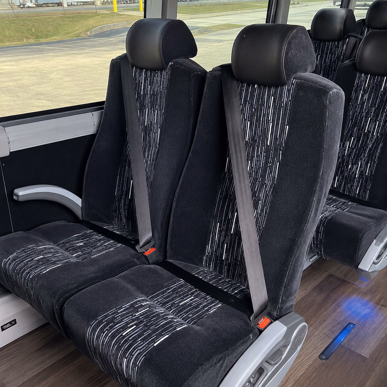 shreveport charter bus interior