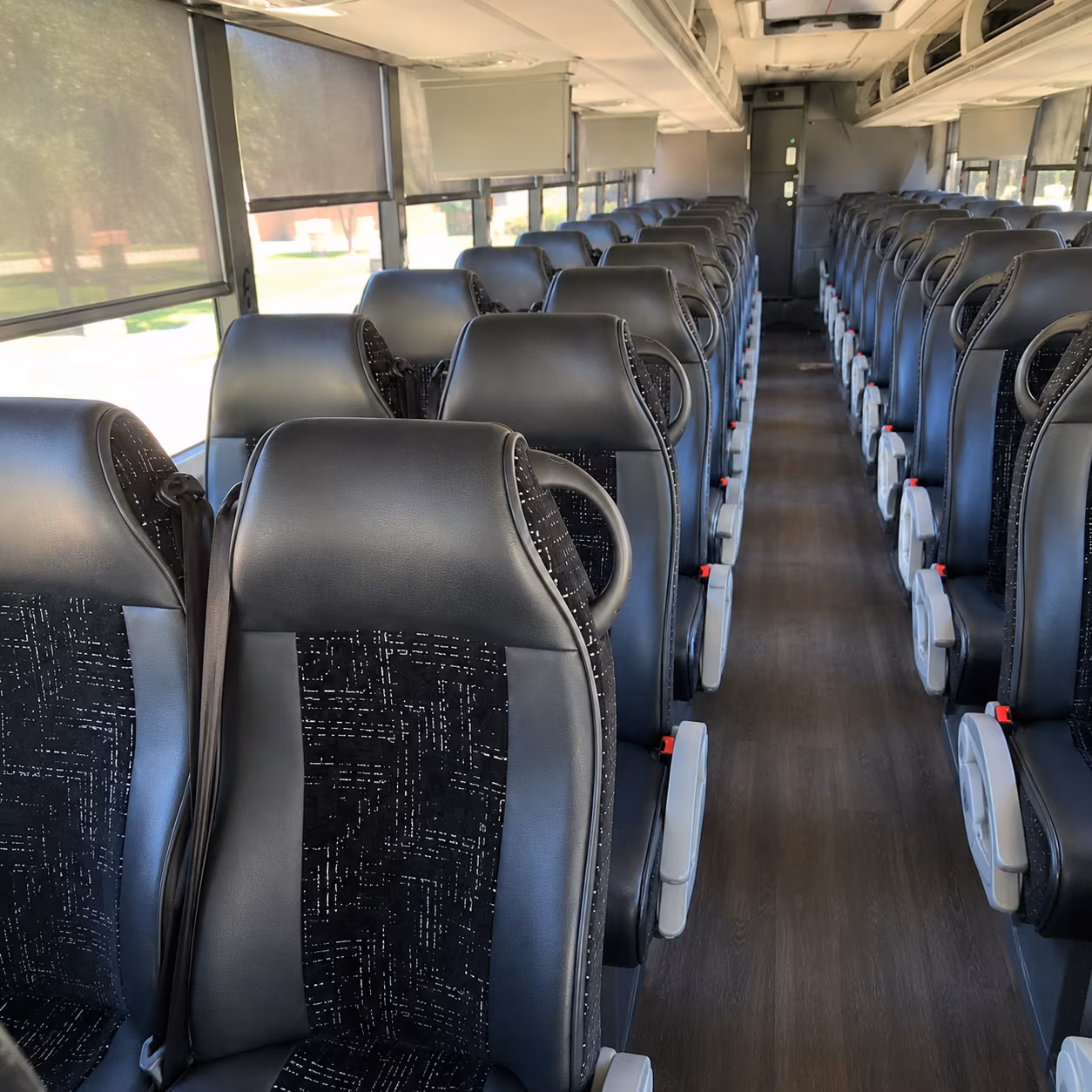 shreveport charter bus services interior